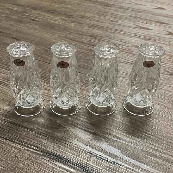 Gorham Other - Gorgeous Set of 3 Gorham Cut Crystal Salt and Pepper Shakers